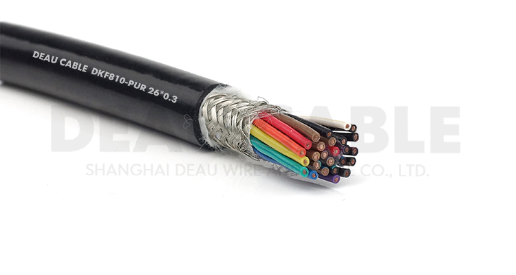 DKF810-PUR高柔性聚氨酯護(hù)套屏蔽多芯