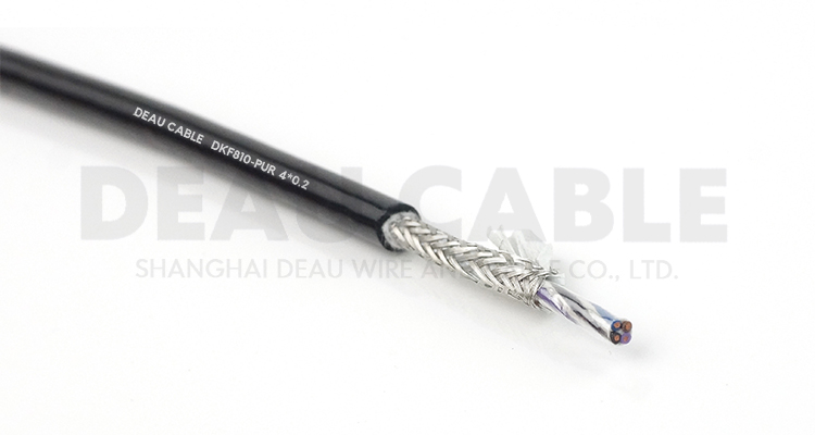 DKF810-PUR 4*0.2高柔性聚氨酯護(hù)套屏蔽多芯電纜