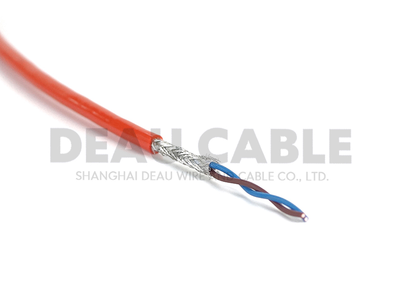 DKF810-TPU 2*0.5 TPU屏蔽拖鏈電纜