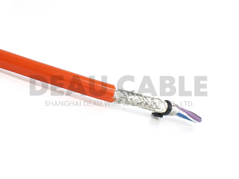 DKF810-PUR/TPU 5*0.5 聚氨酯拖鏈屏蔽電纜